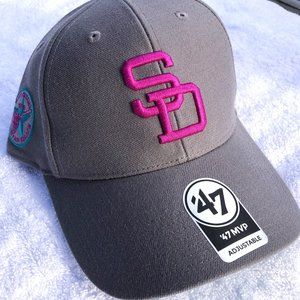 2022 MLB City Connect San Diego Padres ALL-STAR GAME Hat - '47 MVP - Gray & Pink